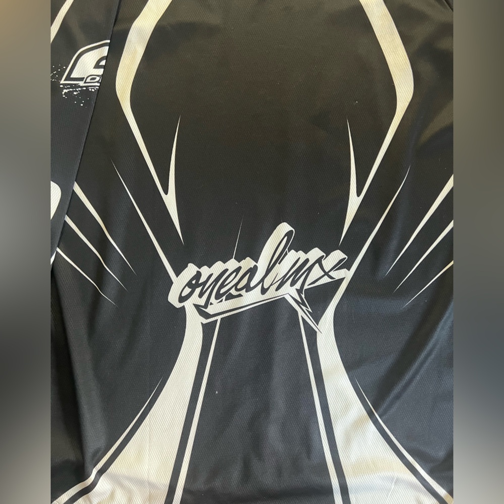 O’NEAL Motocross Men's Black and White Jersey - Picture 9 of 9